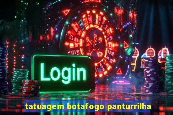 tatuagem botafogo panturrilha